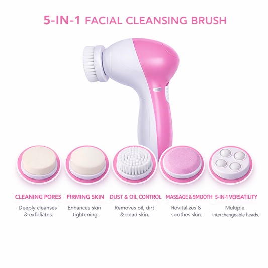 Electric 5 in 1 Face Cleanser