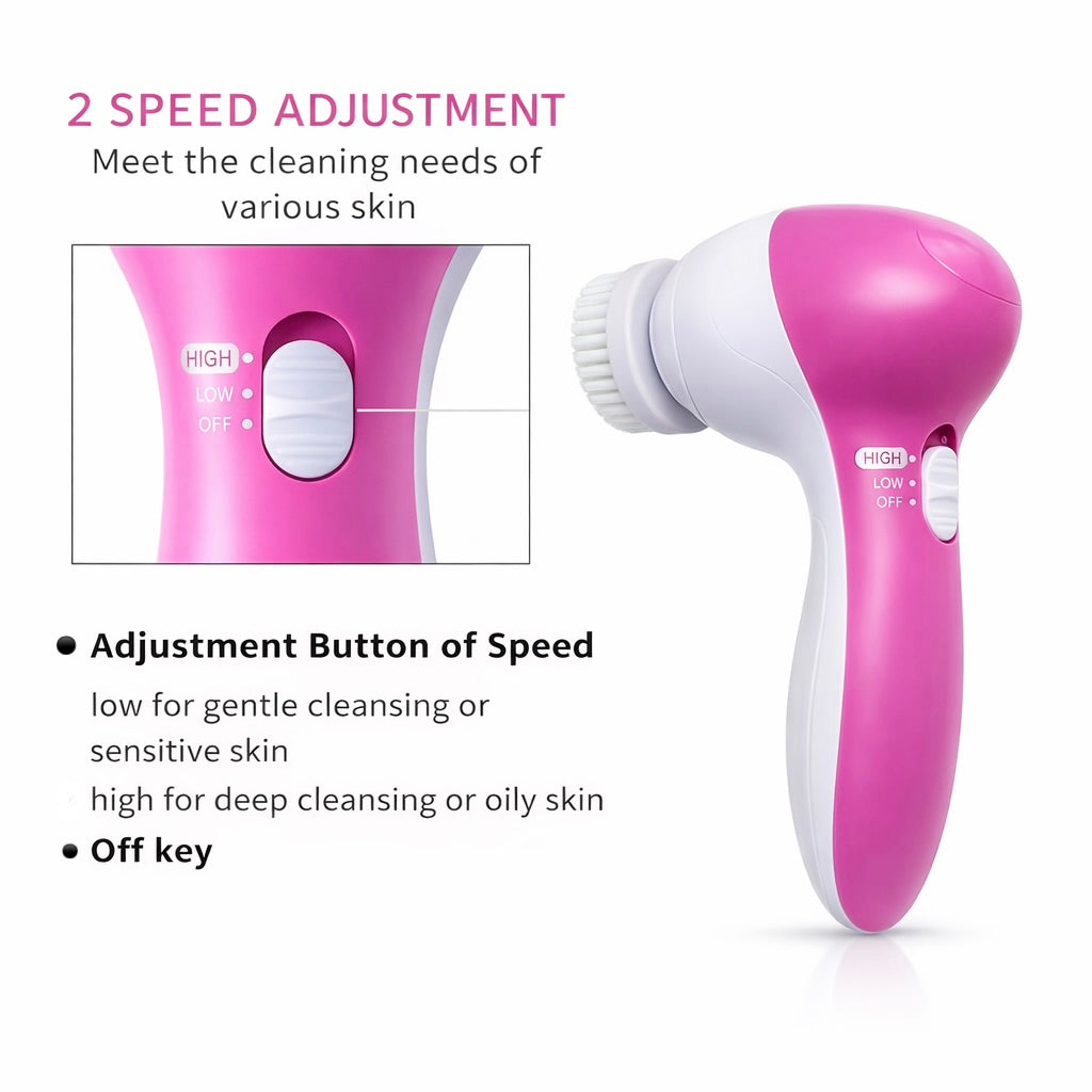 Electric 5 in 1 Face Cleanser